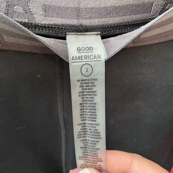 Good American Womens High-Waist Leggings Size 2  (Medium) - Picture 4 of 5